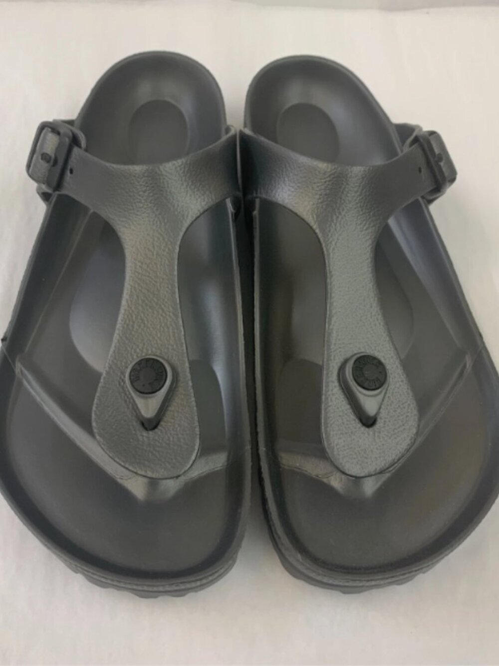Birkenstock Gizeh Anthracite EVA Regular Width Sandals